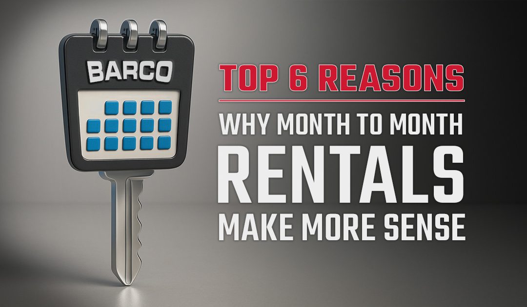 Top 6 Reasons Why Month to Month Truck Rentals Make More Sense Than Leasing or Buying